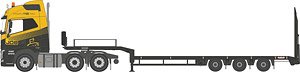 (N) ボルボ FH4 セミ ロー ローダー G F Job (鉄道模型)