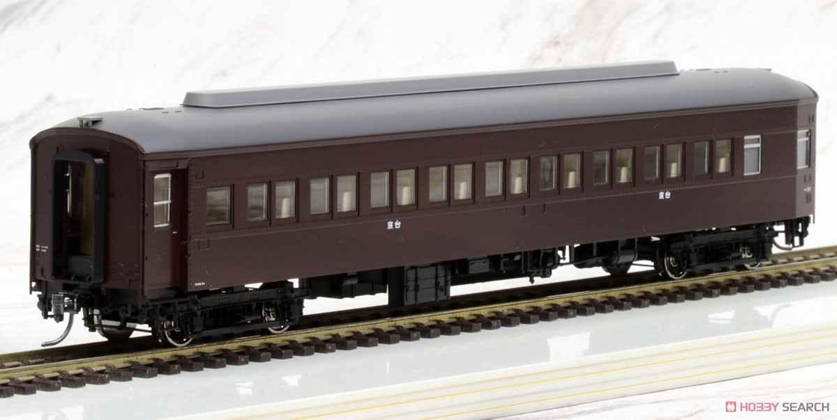 16番(HO) 国鉄客車 スハネ30形 (茶) (鉄道模型) 商品画像2