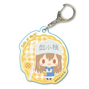 アクリルキーホルダー はたらく細胞 -Design produced by Sanrio- 血小板 (キャラクターグッズ)