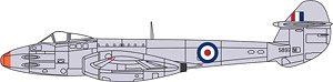 Gloster Meteor 5897M RAF Hednesford Staffs (Pre-built Aircraft)