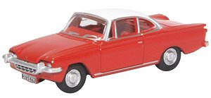 (OO) Ford Consul Capri Monaco Red And White (Model Train)