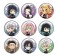 鬼滅の刃 とじコレ 缶バッジ Vol.2 -花鳥風月- (9個セット) (キャラクターグッズ) 商品画像10 サムネイル