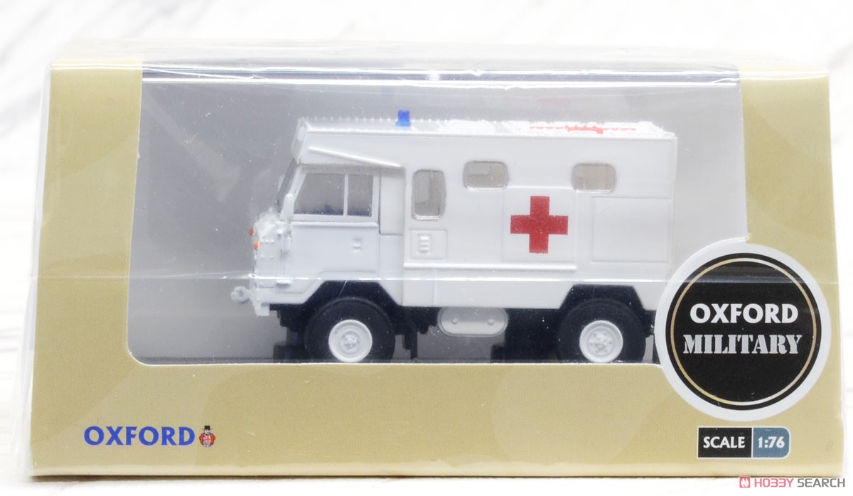 (OO) ランドローバー FC 救急車 24 Field Ambulance ボスニア (鉄道模型) パッケージ1