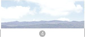 Panorama W Series No.04 W Mount Fuji 1 Span (4) (Background) (Model Train)