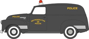 (HO) Chevrolet Panel Van 1950 Washington DC Police (Model Train)