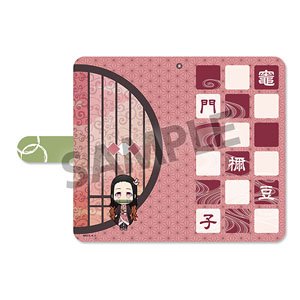 Demon Slayer: Kimetsu no Yaiba Notebook Type Smartphone Case Nezuko Kamado M Size (Anime Toy)