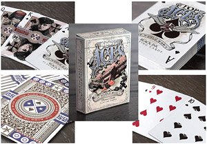 Top Aces of WWI Playing Cards (Military Diecast)