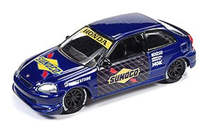 1998 ホンダ シビック カスタム SUNOCO (ミニカー)