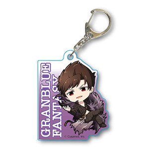 Pukasshu Acrylic Key Ring Granblue Fantasy Belial (Anime Toy)