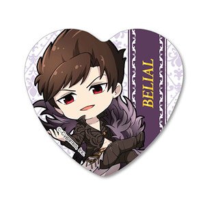 Pukasshu Heart Can Badge Granblue Fantasy Belial (Anime Toy)