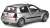 Renault Clio 2 RS Phase1 (Silver) (Diecast Car) Item picture2