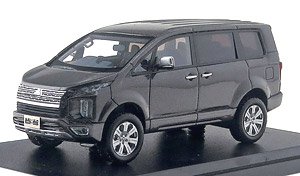 Mitsubishi Delica D:5 P (2019) Eiger Gray Metallic x Black Mica (Diecast Car)