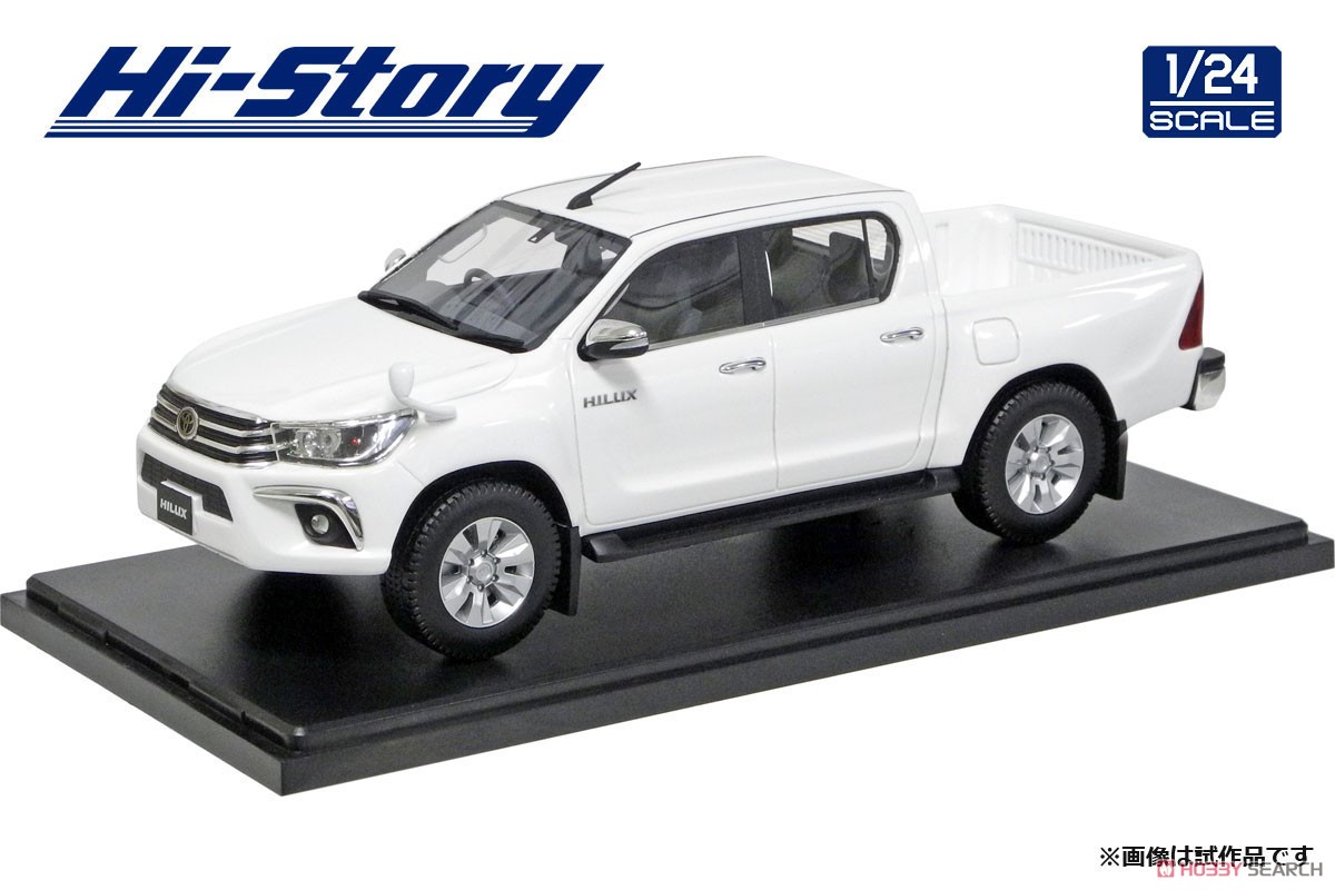 Toyota Hilux Z (2017) Super White II (Diecast Car) Item picture1