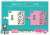 [Hatsune Miku] Notebook Type Smart Phone Case (iPhone6/6s/7/8) Playp-Total Pattern B (Pink) (Anime Toy) Other picture1