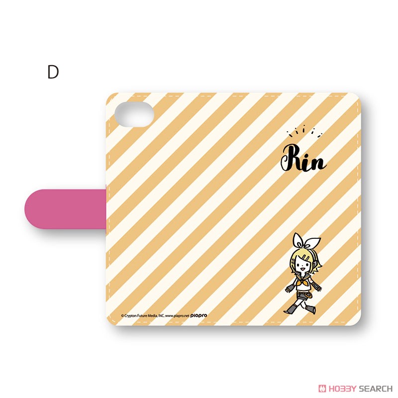 [Hatsune Miku] Notebook Type Smart Phone Case (iPhoneX/XS) Playp-Rin D (Anime Toy) Item picture1