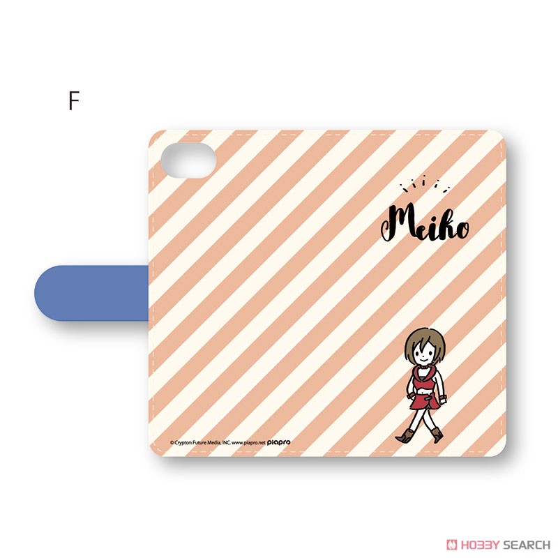 [Hatsune Miku] Notebook Type Smart Phone Case (iPhone5/5s/SE) Playp-Meiko F (Anime Toy) Item picture1