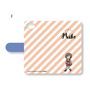 [Hatsune Miku] Notebook Type Smart Phone Case (iPhoneX/XS) Playp-Meiko F (Anime Toy)