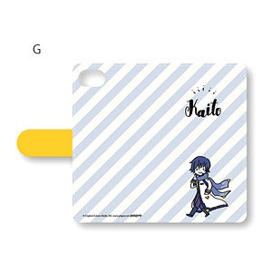 [Hatsune Miku] Notebook Type Smart Phone Case (iPhoneX/XS) Playp-Kaito G (Anime Toy)