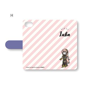 [Hatsune Miku] Notebook Type Smart Phone Case (iPhone6/6s/7/8) Playp-Luka H (Anime Toy)