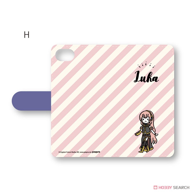 [Hatsune Miku] Notebook Type Smart Phone Case (iPhoneXS Max) Playp-Luka H (Anime Toy) Item picture1