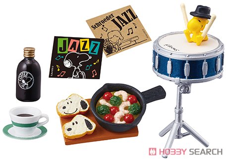 SNOOPY SNOOPY`S Little Jazz Cafe (8個セット) (キャラクターグッズ) 商品画像3