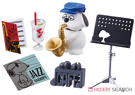 SNOOPY SNOOPY`S Little Jazz Cafe (8個セット) (キャラクターグッズ) 商品画像4