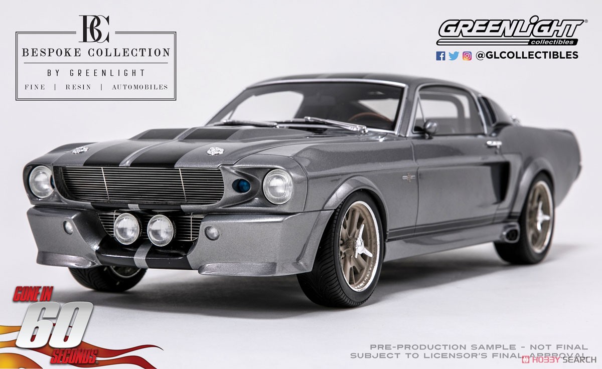 Bespoke Collection - Gone in Sixty Seconds (2000) - 1967 Ford Mustang `Eleanor` (ミニカー) 商品画像1