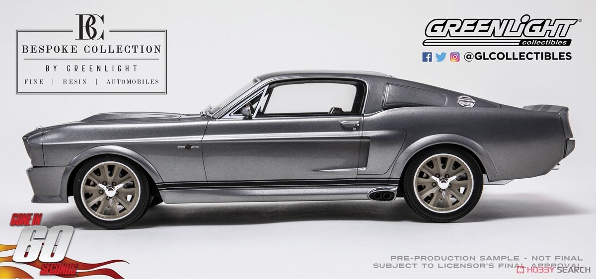 Bespoke Collection - Gone in Sixty Seconds (2000) - 1967 Ford Mustang `Eleanor` (ミニカー) 商品画像2