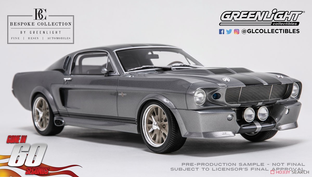 Bespoke Collection - Gone in Sixty Seconds (2000) - 1967 Ford Mustang `Eleanor` (ミニカー) 商品画像7