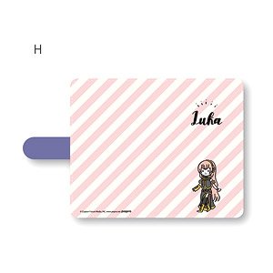 [Hatsune Miku] Notebook Type Smart Phone Case (Multi L) Playp-Luka H (Anime Toy)