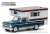 1969 Chevy C10 Cheyenne with Large Camper (ミニカー) 商品画像1