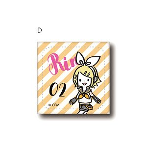 [Hatsune Miku] Leather Badge Playp-D Rin (Anime Toy)
