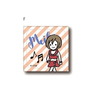 [Hatsune Miku] Leather Badge Playp-F Meiko (Anime Toy)