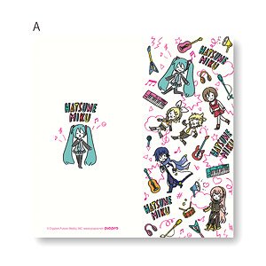 [Hatsune Miku] Premium Ticket Case Playp-Total Pattern A (White) (Anime Toy)