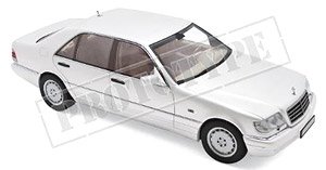 Mercedes-Benz S320 1997 Metallic White (Diecast Car)