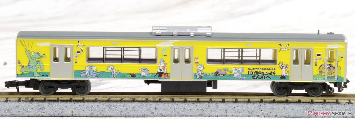 鉄道コレクション 青い森鉄道 青い森701系 11ぴきのねこラッピング車 (2両セット) (鉄道模型) 商品画像5