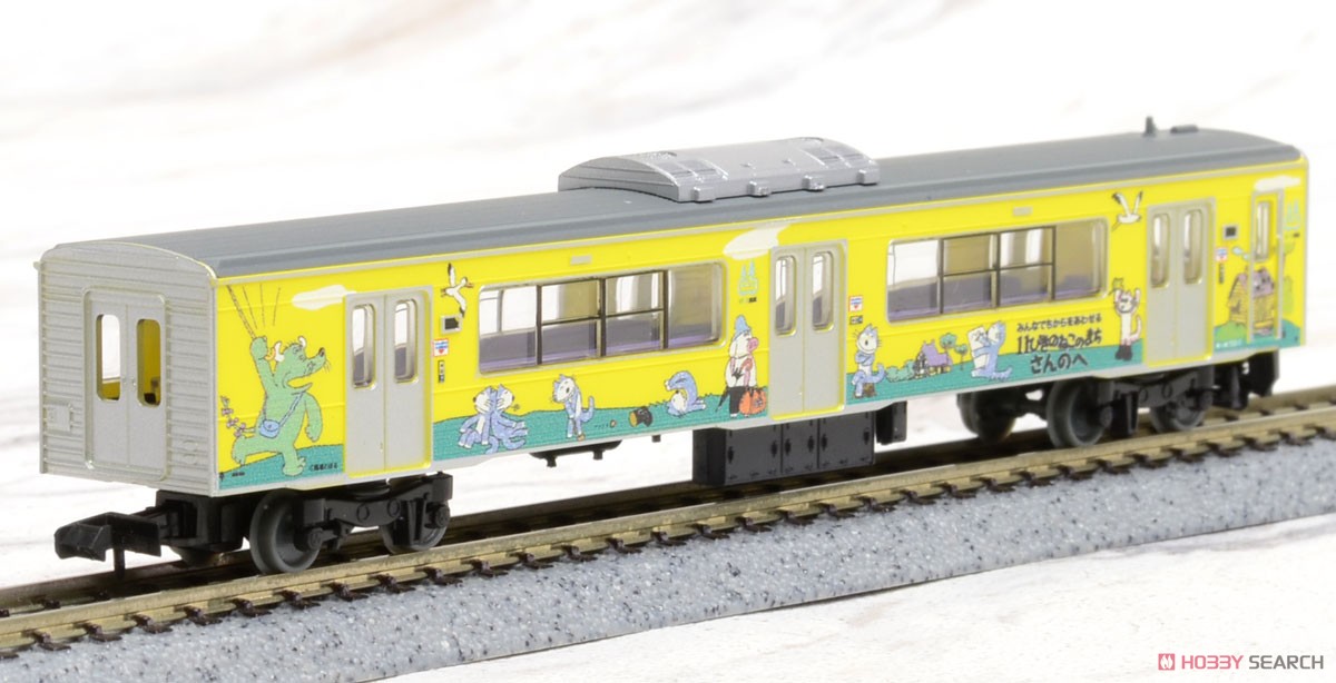 鉄道コレクション 青い森鉄道 青い森701系 11ぴきのねこラッピング車 (2両セット) (鉄道模型) 商品画像6