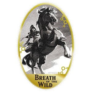 The Legend of Zelda: Breath of the Wild Gilding Sticker (2) (Anime Toy)