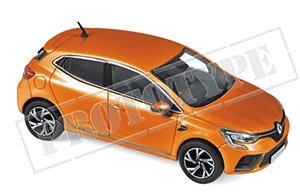 Renault Clio R.S.Line 2019 Valencia Orange (Diecast Car)