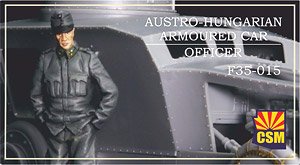 Austro-Hungarian Armoured Car Officer (Plastic model)