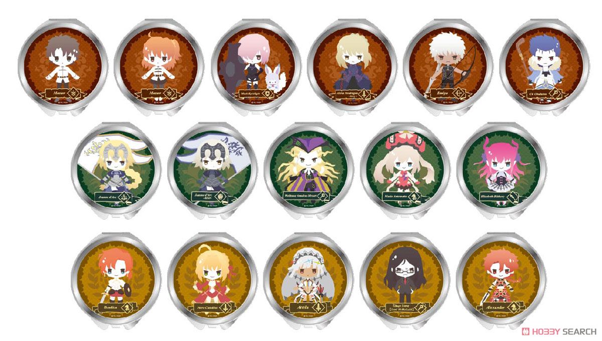 Fate/Grand Order Design produced by Sanrio コンパクトミラー エミヤ (キャラクターグッズ) その他の画像1