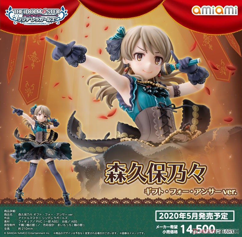 アイドルマスター シンデレラガールズ 森久保乃々 ギフト・フォー・アンサーver. (フィギュア) 商品画像7