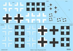 Bf 109G-10 MTT / WNF National Insignia (for Eduard) (Decal)