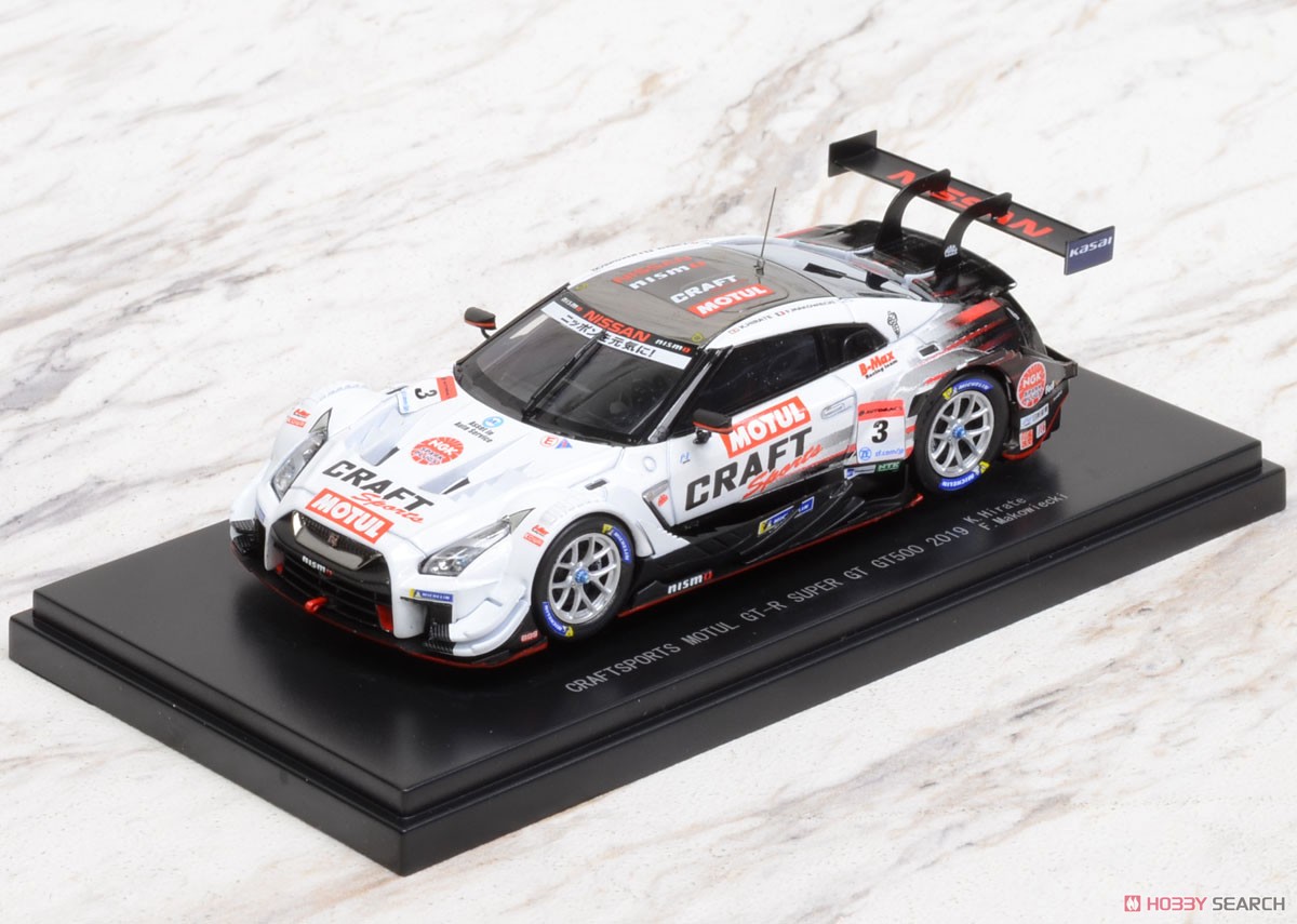 CRAFTSPORTS MOTUL GT-R SUPER GT GT500 2019 No.3 (ミニカー) 商品画像1