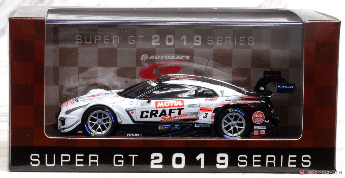 CRAFTSPORTS MOTUL GT-R SUPER GT GT500 2019 No.3 (ミニカー) パッケージ1