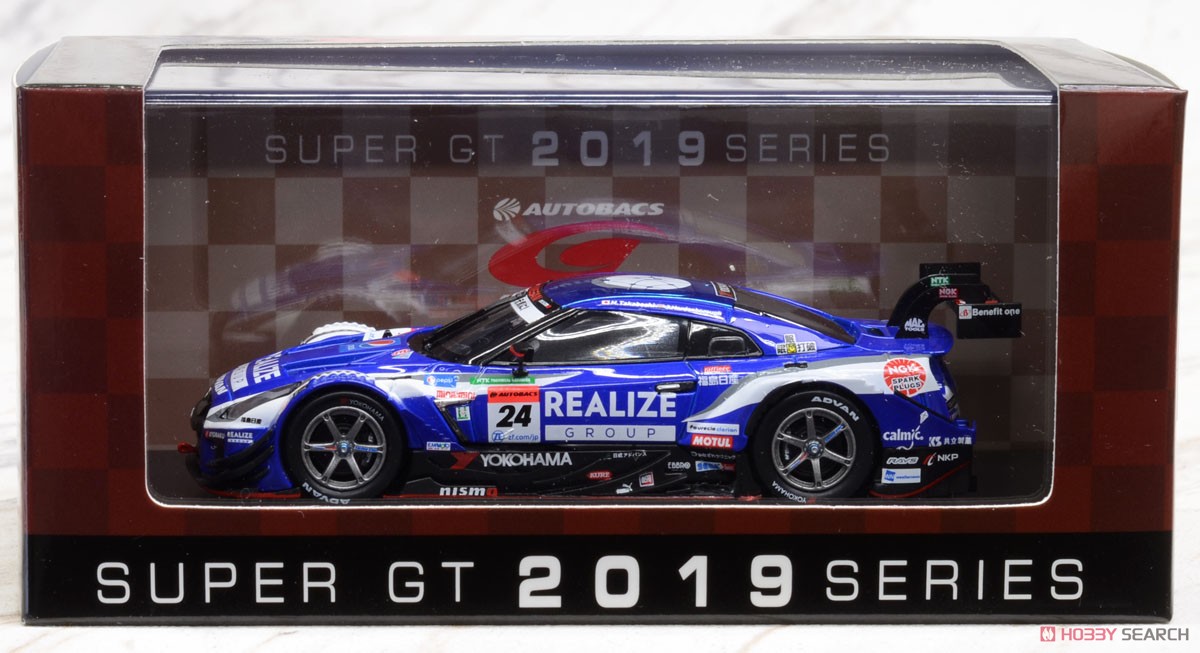 REALIZE Corporation ADVAN GT-R SUPER GT GT500 2019 No.24 (ミニカー) パッケージ1