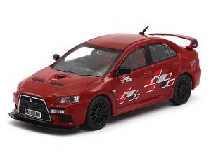 Mitsubishi Lancer Evo X Ralliart Red (Diecast Car)