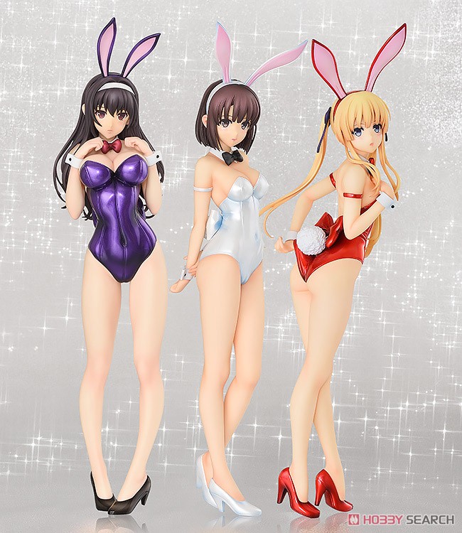 Megumi Kato: Bare Leg Bunny Ver. (PVC Figure) Other picture1