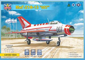 MiG-21F-13 `007` (Plastic model)