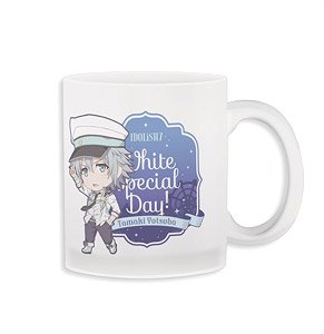 ねんどろいどぷらす アイドリッシュセブン グラスマグカップ White Special Day! Ver. 四葉環 (キャラクターグッズ)